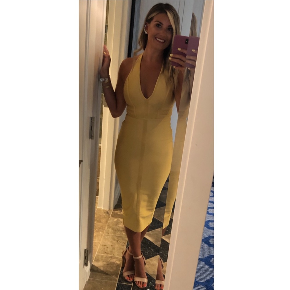 Gold Revolve Dress